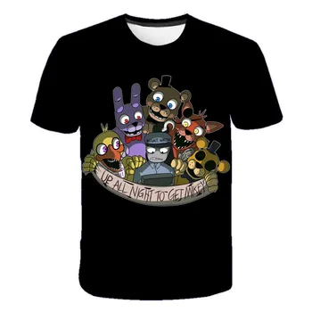 3D de Imprimare T-shirt 2020 Noutate Băieți și Fete Vara Streetwear Personalizate Topuri pentru Băieți și Fete T-shirt Echipajul Gât Topuri
