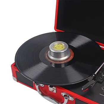 Aliaj de aluminiu Greutate Record Clemă Universală 50 hz LP Vinil placă Turnantă Stabilizator Ușor Portabil Elemente de Muzică