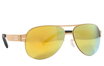 Germania Berlin Epocă ochelari de Soare Ultralight Cleme de Metal ochelari de Soare Barbati Si Femei UV400 Polarizati Aviator ochelari de Soare de Conducere