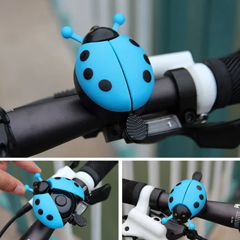Mini Minunat Beetle Desene Animate Gărgăriță Inel Inel Clopot De Biciclete Din Aliaj De Aluminiu Bicicleta Bell Pentru Ciclism Biciclete Clopot Plimbare Corn De Alarmă