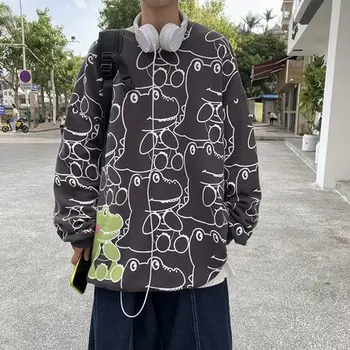 Han Femei drăguț sare pulover de primăvară și de toamnă sens de design de nișă și fete grase purta în vrac jachete