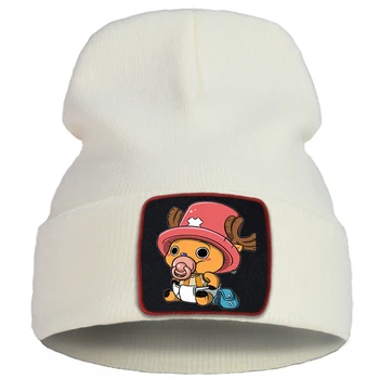 Anime Kawaii Cafeniu Printuri Bărbați De Iarnă Tricotate Pălărie De Moda Casaual Caldă Femei Toamna Pălării Harajuku Cotoon Hip Hop Capac Pentru Fete