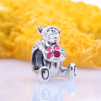 DoDoFly Vânzare Fierbinte Argint 925 Winnie the Pooh Tigger Margele se Potrivesc Original Bratara Femei de Luare de Bijuterii Cadou