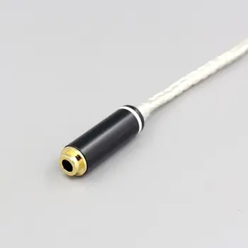 LN007431 16 Core OCC Argint Placat cu Căști Căști Cablu de Extensie Pentru xlr 2.5 mm 3.5 mm 6.5 mm 4.4 mm masculin la 4.4 mm de sex feminin