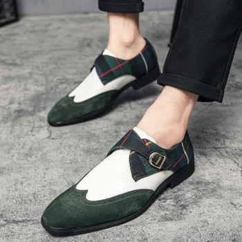 2021 Noi Barbati Pantofi Casual Fashion Catarama Despicare Zăbrele Pantofi Casual Domn Confortabil, Versatil Fierbinte de Vânzare Pantofi KS026