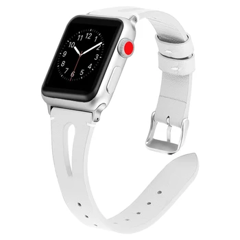Curea din Piele pentru apple watch band 40mm 38mm 44mm 42mm bratara de imprimare watchband pentru iwatch correa seria 6/SE/5/4/3/2