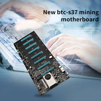 Noi BTC-S37 Masina de Minerit Placa de baza 8 16X Grafic Card SODIMM DDR3 SATA3.0 Suport VGA Compatibil A08 21 Dropship