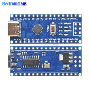 CH340 Nano V3.0 ATMEGA328P-MU Microcontroler ATMEGA328 Modul de Consiliul de Dezvoltare de Tip C Adaptor cu Cablu pentru Arduino