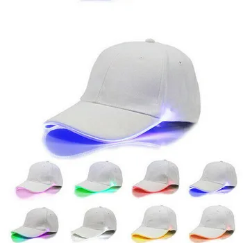 New Sosire Șapcă de Baseball Led Luminat Pălărie Glow Party Club Hip-hop Sport Reglabile Sapca Casquette De Baseball Hoed