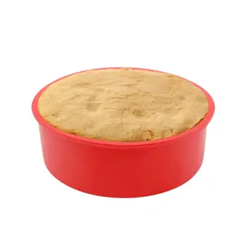 Culoare aleatorii Forma Rotunda de Tort Mucegai Brun Jumătate de Minge Sfera Mucegai Silicon Pentru Ciocolata Desert Mucegai DIY Decorare Tort