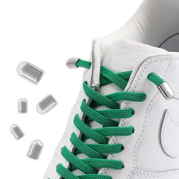 1 pereche Nu-și lege șireturile Plat net țese șiret Elastic Potrivit pentru toate pantofi adidași adult Copil Leneș șireturi de Pantofi accesorii