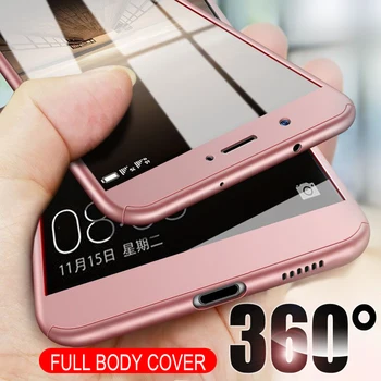 Caz de telefon Pentru Xiaomi Redmi Pocophone F1 Notă 8A 8 8T CC9 CC9E 10 A3 9 Pro Lite SE Cu Sticla de Film de 360 de Grade, Capac de Protecție