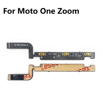 10buc/Lot, Putere Pe Cheie Buton Lateral Volum Cablu Flex Pentru Moto Un Zoom Piese de schimb