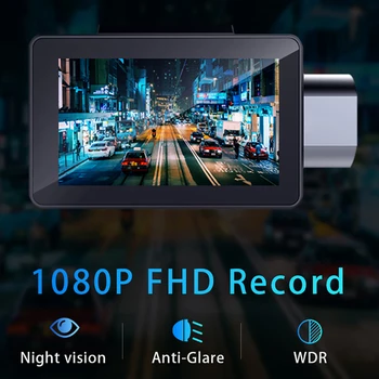RUNTOO K11 Dash Cam Android 8.1 4G WIFI 1080P Camera Auto DVR Video Recorder