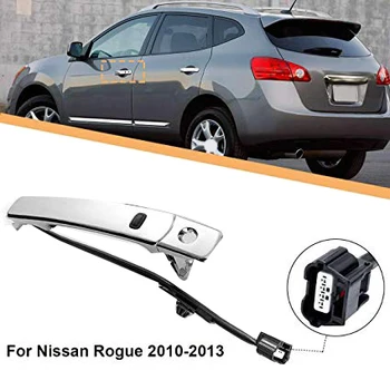 Mașină NOUĂ Chrome în Afara Ușa din Stânga Mâner pentru Nissan Rogue 2010 2011 2012 2013 80640-Ca012 80640Ca012 80645-Ca000 80645Ca000