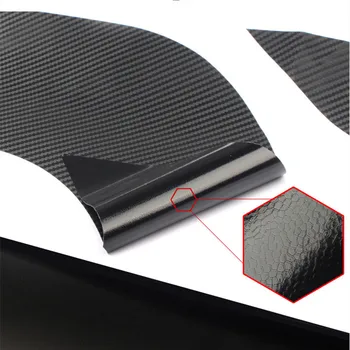 4buc/Set Portiera Autocolant Fibra de Carbon Rezistent la Zgarieturi Capac Mâner Auto de Protecție de Film de Styling Exterior Accesorii Auto