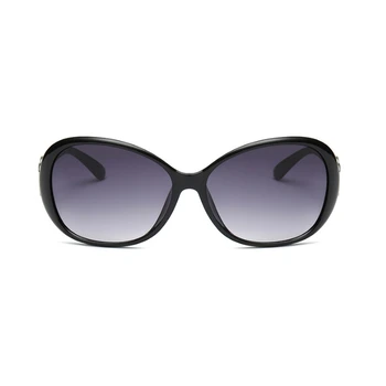 Moda Violet Oval Ochelari De Soare Pentru Femei Brand Designer Rotund Ochelari De Soare Femei Epocă De Mare Cadru Negru Gradient Oculos De Sol