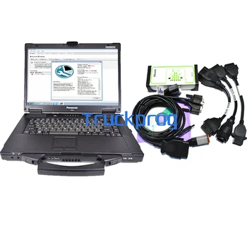 CF52 laptop+pentru-volvo Vocom 88890300+ASV Premium Tech Tool 2.7 dev2tool pentru-Volvo/Renault/camion Mack instrument de diagnosticare