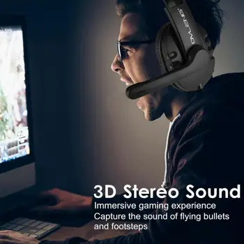 3Types Sunet Stereo pentru Căști Cască Jocuri Pentru PS4 Xbox One PC Telefon Lumina Led-uri de Gaming Cu Microfon Professional Gamer