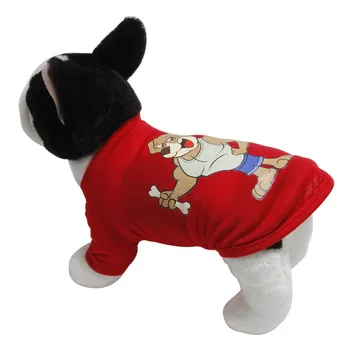 Vara haine de Câine de Companie câini vesta tricou Tricou haine pentru câini de talie mică pug bulldog francez chihuahua Îmbrăcăminte Costume