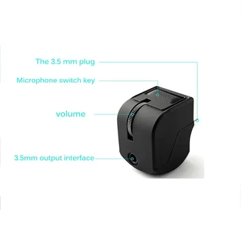 3.5 mm Mini Ocupe de casti Audio Adaptor pentru pentru PS4 Dualshock 4 Microfon Mut, de Control al Volumului pentru Playstation 4 Accesorii