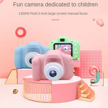 Aparat de Fotografiat Digital Mini-Jucarii Educative pentru Copii, Copii, Copil Ziua de nastere Cadou de 2 Inch Ecran 1080P de Proiecție Camera Video