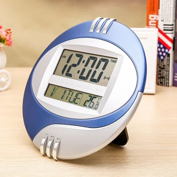 Temperatura Display Digital de Perete Ceas Electronic LCD Moderne Calendar LED Suport Ceas Mut De Acasă Decorare Birou