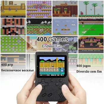 Multicolor Jucători 400-în-1 Joc Console Handheld Portabil Retro Tv Joc Video Consola Handheld Consola de jocuri Pentru copii