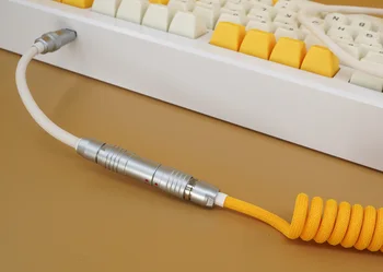 GeekCable Handmade Personalizate Tastatură Mecanică Cablu de Date Pentru GMK Tema SP Keycap Linie de Banane Vara Colorway