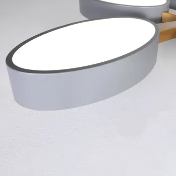 Tavan Lemn de Lumină cu LED-uri Moderne Nordic Living, Dormitor Decor Bucătărie Prindere de luat Masa Iluminat Interior Restaurant Copacul Candelabru Lampă