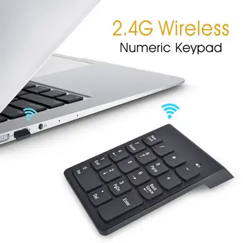 Digital Tastatura Bluetooth Pentru Birou de Contabilitate Teller Laptop PC WIN10 Nou Portabil Mini Numărul Tastatura USB Număr Pad 18Keys
