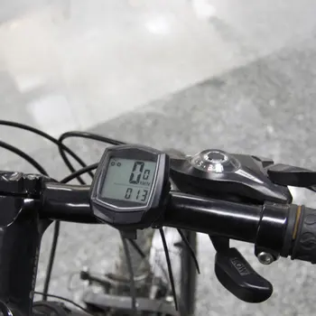 SUNDING SD-581A Bicicleta Calculator cu Cablu Vitezometru Kilometraj Bicicleta Bicicleta rezistent la apa Măsurabile Temperatura Cronometru