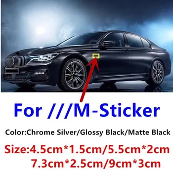 2 buc M Sport M Putere Emblema Autocolante Insigna Aripa Partea Amortizor Portbagaj cu logo-ul BMW X3 X5 X6 M3 M4 M5 325 E36 E46 E90 E92 F10 F30