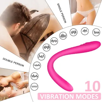 Femeie Vibrator AV Stick Stimulator Clitoridian G-spot Masaj de Mari Dimensiuni Dildo Anale, Vibratoare Masturbari Dispozitiv Femei Jucarii Sexuale