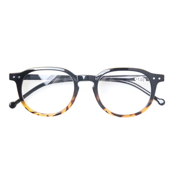 Simplu și atmosferice ochelari cu rama din plastic, lumină confortabilă arc balama ochelari, dioptrii +0,+50...+600