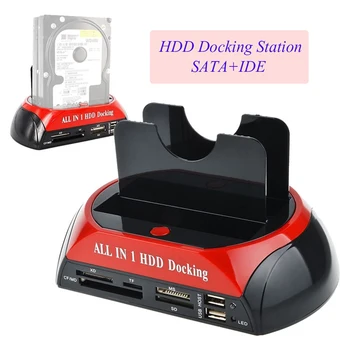 Tot în 1 Stație de Andocare Hdd eSATA USB 2.0/3.0 Adaptor Pentru 2.5/3.5 Hard Disk Docking Station Greu Cabina