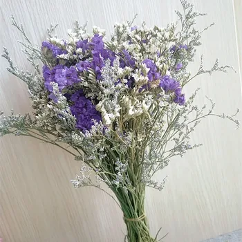 30cm Trandafir Roz Naturale Uscate Buchet de Flori 5 Cap Mare Iubitor de Iarbă Ieftine Real Fleurs Pentru un Cadou de Casa de Nunta de Decorare Interioară