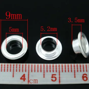 300Pcs Nuclee de Cupru Margele Placate cu Argint Rotund de Sticlă se Potrivesc Europene Margele Bratari Bijuterii DIY Găsirea de 9 mm Dia
