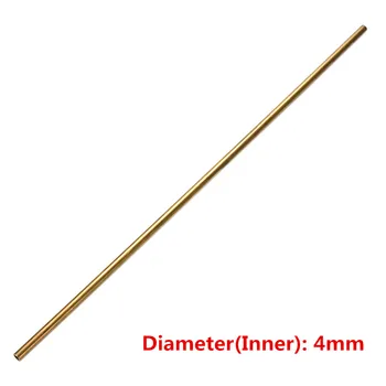 Diametru 2/3/4/5mm Bine Alamă Tuburi de Alamă, Țeavă din Alamă Lungime Tub 30cm lungime 0.45 mm de Perete Instrument de Tăiere Piese