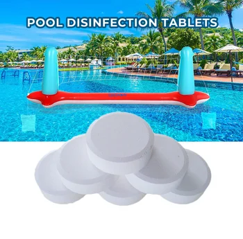 50Pcs Tablete de Clor Multifuncțional Instant de Dezinfecție pentru piscine Cadă Spa, piscină cu apă de purificare en-Gros