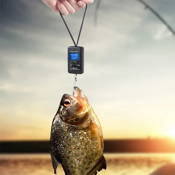 40kg x 10g Mini cantar Digital Pentru Pescuit Bagaje de Călătorie de Ponderare Steelyard Electronice Portabile Cârlig Agățat de Scară