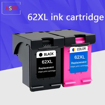ASW 62XL negru Înlocuire a Cartușului de Cerneală pentru hp 62 XL hp62 Invidie 5640 OfficeJet 200 5540 5740 5542 7640 imprimante