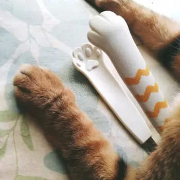 Japoneze Laba Pisica Formă De Alimente Clește De Desene Animate Drăguț Masă Clește Din Oțel Inoxidabil Gratar Clește De Bucătărie Gadget-Uri De Bucatarie Accesorii