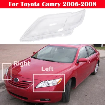 Pentru Toyota Camry 2006 2007 2008 Partea Auto Faruri Clear Lens cap de Acoperire de lumină lampă cu Abajur Shell