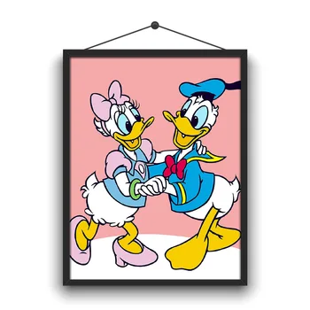 Diamant Pictura Disney Cu Donald Duck Plin De Diamante Personalizate Diamant Broderie Pictura Cub Stras Decorare Cadou