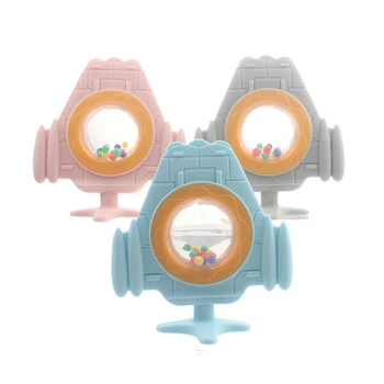 5PCS BPA Gratuit Silicon jucării Teether Alimente Grad de Desene animate pentru Copii Dentiție Jucării Masticabile Dentitie Produs pentru Sugari Copil care Alăptează Accesorii