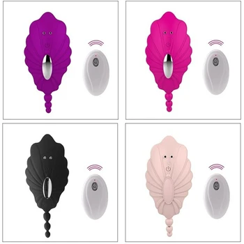 Invizibil Portabil Jucarii Sexuale pentru Femei Vbrator cu Control de la Distanță Stimulare Anala Prize Adulți Fluture Chilotei Vibratoare Ou