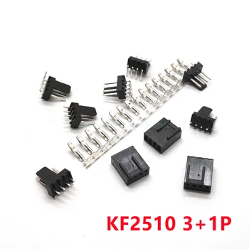 20BUC/Lot 2510 2.54 mm KF2510 3+1P KF2510-4AW Masculin Feminin Locuințe Conector Drept Unghi Drept Antet Pin 2.54 mm 4pin