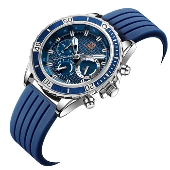 BEN NEVIS Brand Cuarț bărbați ceas trei-ochi de apa model tendință de moda ceas