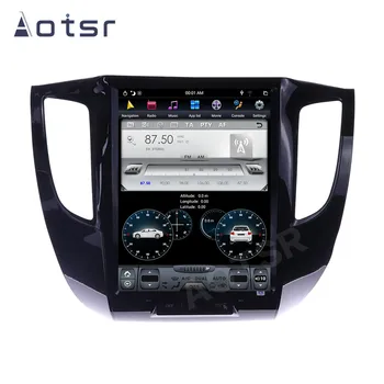 Pentru Mitsubishi L200 Triton 2016 - 2019 Tesla Ecran Android 9.0 PX6 Mașină Player multimedia, Radio Stereo de Navigare GPS unitatea de Cap